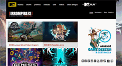Desktop Screenshot of irrompibles.net