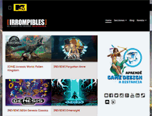 Tablet Screenshot of irrompibles.net